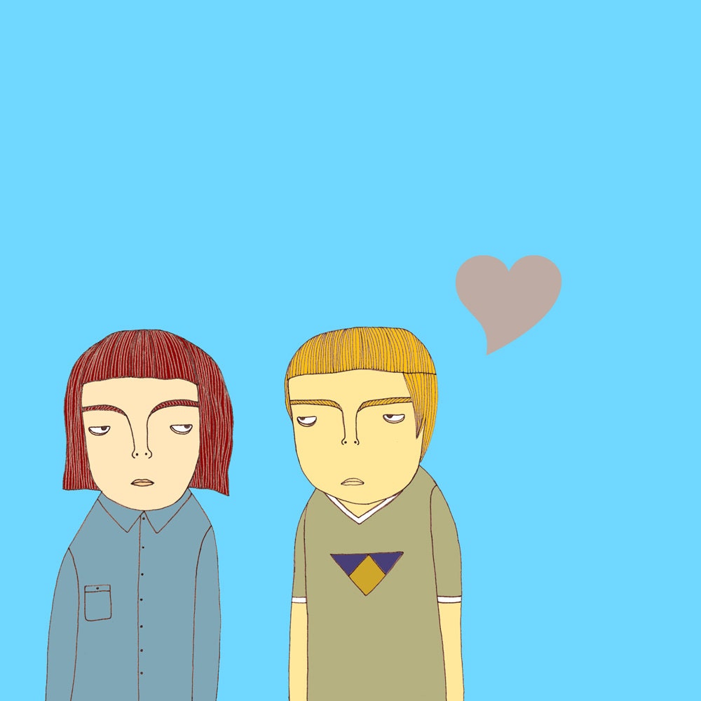 Speak Love - Blank Greeting Card