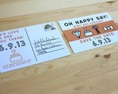 DIY printable- Icon save the date