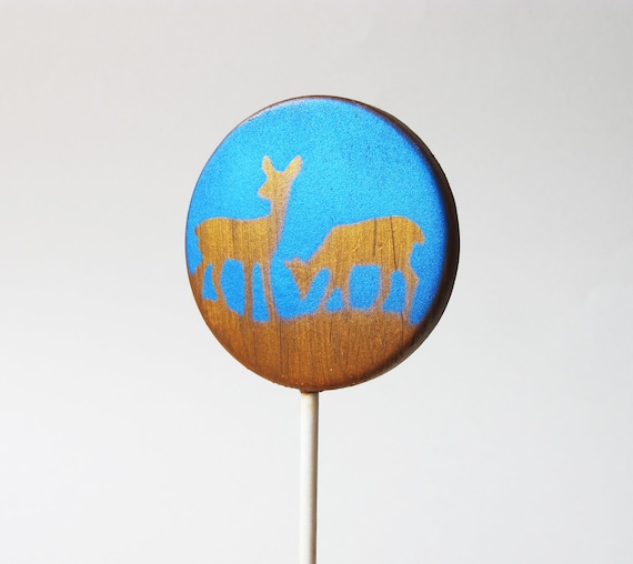 5 Deer Lollipops: Woodland Series Il_570xn
