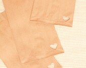 10 Sacchetti GRANDI di carta kraft con cuore  - 10 Big Kraft Brown Paper Bags