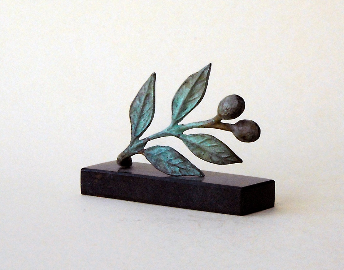 Bronze Branch of Olive - small