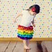 Girls Skirt, Rainbow Skirt, Little Girls Rainbow Skirt, Rainbow Ruffle Skirt, Kids Rainbow Skirt, Toddler Rainbow Skirt, Baby Spring Skirt