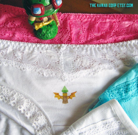 League of Legends Panties cotton with lace trim by ThekawaiiOD