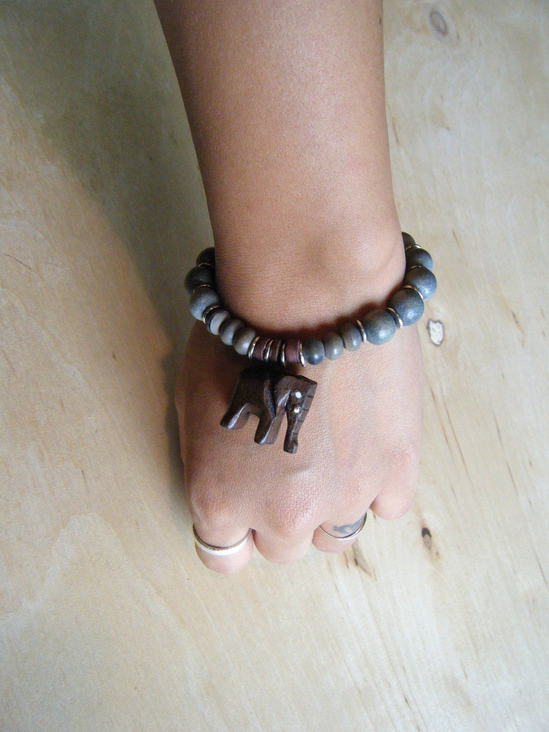 Elegant YOGA ELEPHANT BRACELET, Beaded Bracelet, Spirtual Jewelry