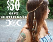 Moondial Gypsy Gift Certificate for 50 Dollars