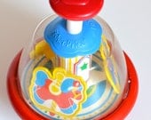 Fisher Price Spinning Top Carousal Horse Nursery Toy