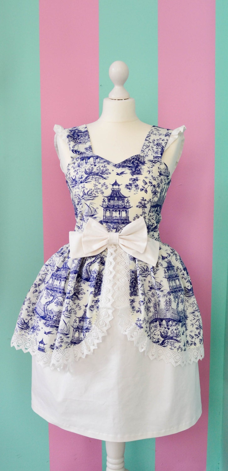 Blue China Classic Lolita Dress