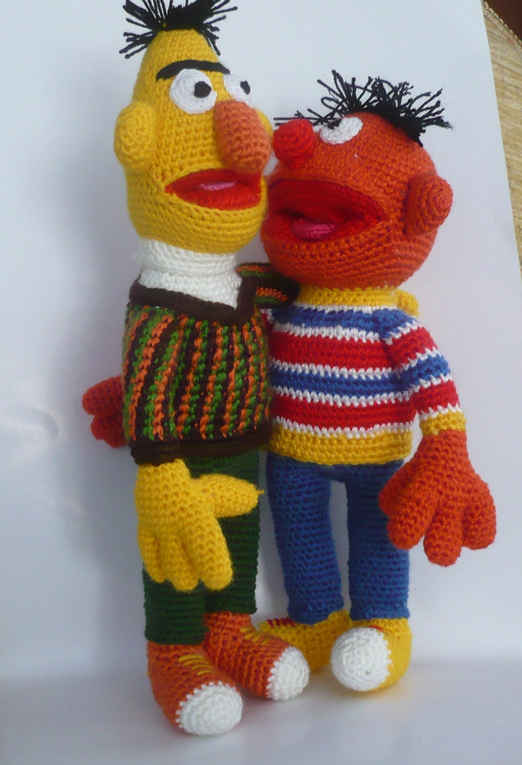 vintage bert and ernie dolls