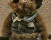 Steampunk OOAK bear doll