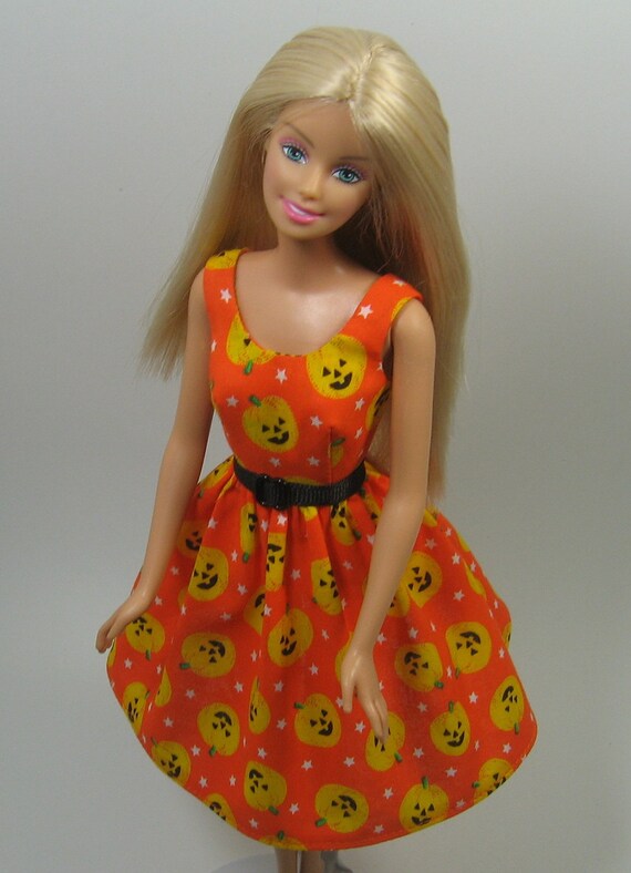 Barbie Doll Clothes Halloween dress for by OhSoChicDollClothes