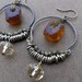 Bohemian tribal hippie earrings