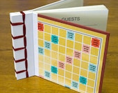 Custom Scrabble Guest Book