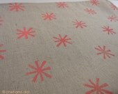 Starlet in Pink Lemonade Tea Towel - Natural