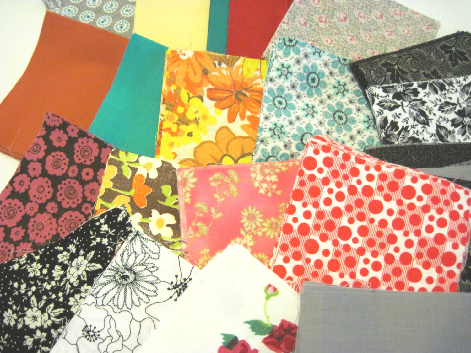 One Pound 4.5 Inch Quilt Squares