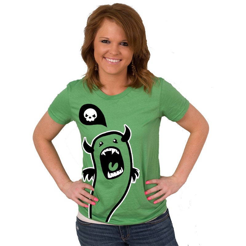 Monster American Apparel Fine Jersey Tee