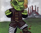 Zombie Imp original painting