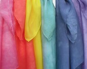 Lil' Silks(tm) Play Silks Set of Six Pastel Rainbow Colors