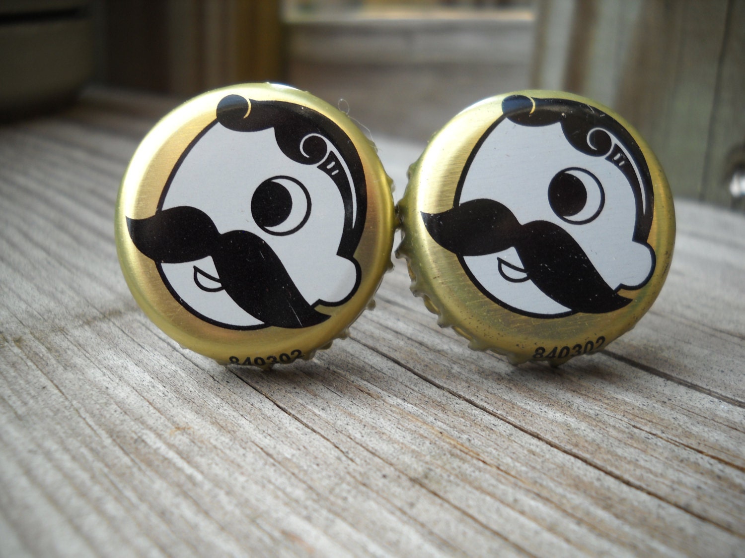 Natty Boh Baltimore Beer Bottle Cap Cufflinks Wedding