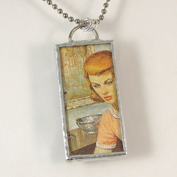 Nancy Drew Soldered Pendant Necklace - Jewel Box