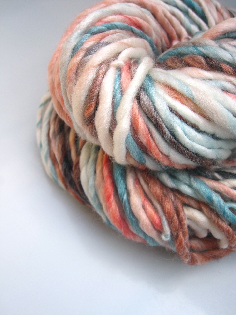 Coral Reef II worsted Merino/Bamboo/Nylon luxury handspun yarn