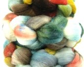 London Fog-  80/20 Merino and Tussah Silk combed top roving 4 oz