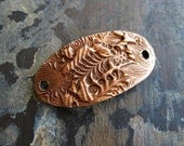 Bones of the Sea Focal - Bronze Metal Clay Artisan Component