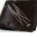 Beer pocket square. Hops and wheat screenprinted handkerchief. Microfiber hanky. Your choice of fabric color & print color.