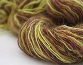 PEAR TREE - handspun wensleydale yarn