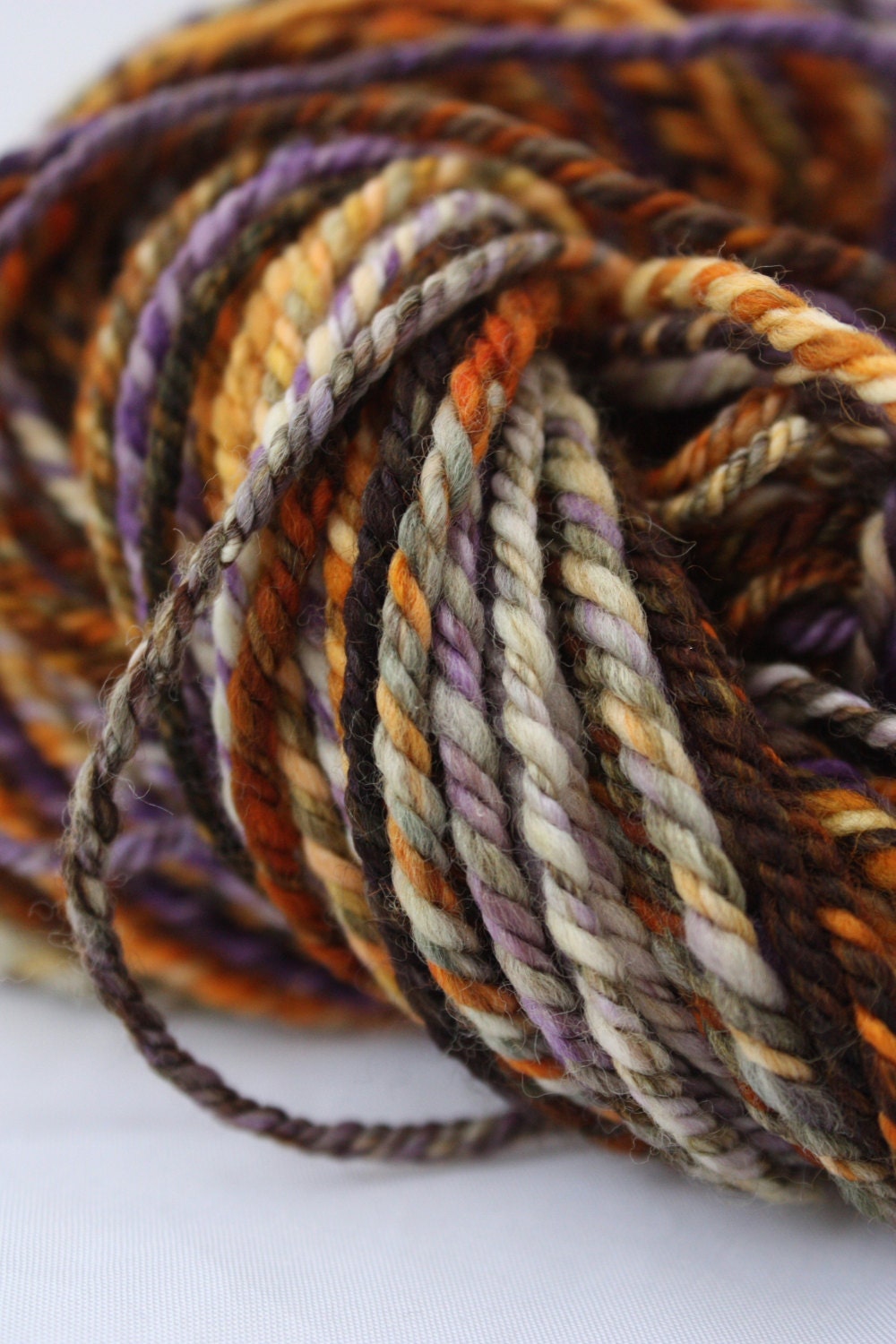 CALICO - handspun superwash merino yarn