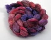 clotho's mixed BFL (bluefaced leicester) (hand dyed) spinning fiber)