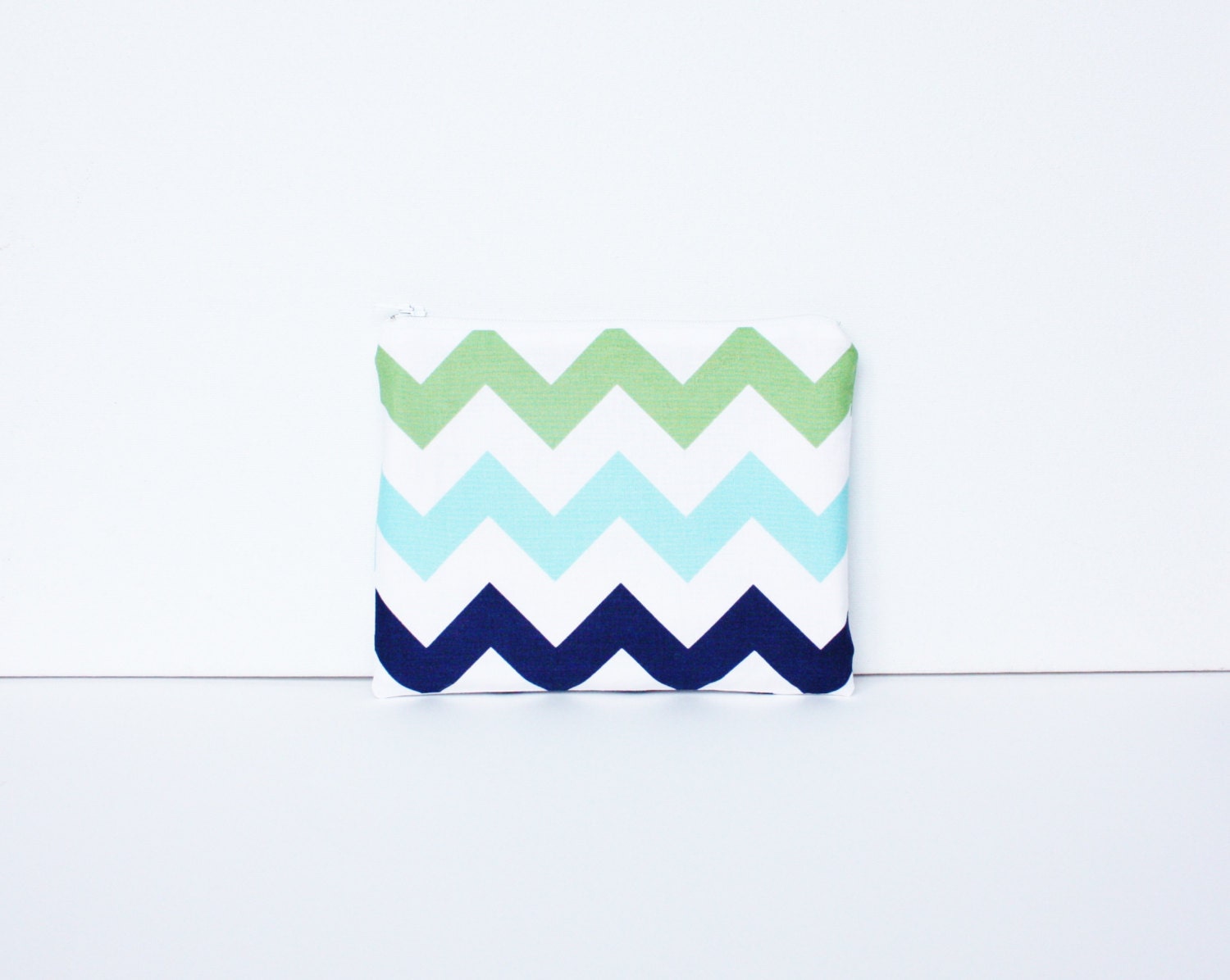 Chevron Zipper Pouch