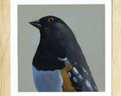 This Evening Has Gone Tits-Up In A Spectacular Fashion  - bird 8 x 8 FINE ART PRINT