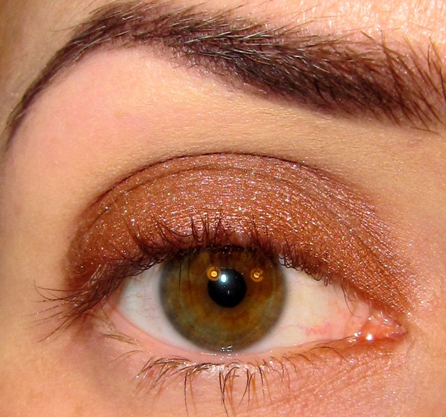 Toffee Eyeshadow Mineral makeup (Medium toffee brown) Eye shadow Eyeliner (5g)