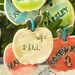 12 Herb Garden Plant Markers Ready2Ship / ceramic garden signs Father's Day Gift