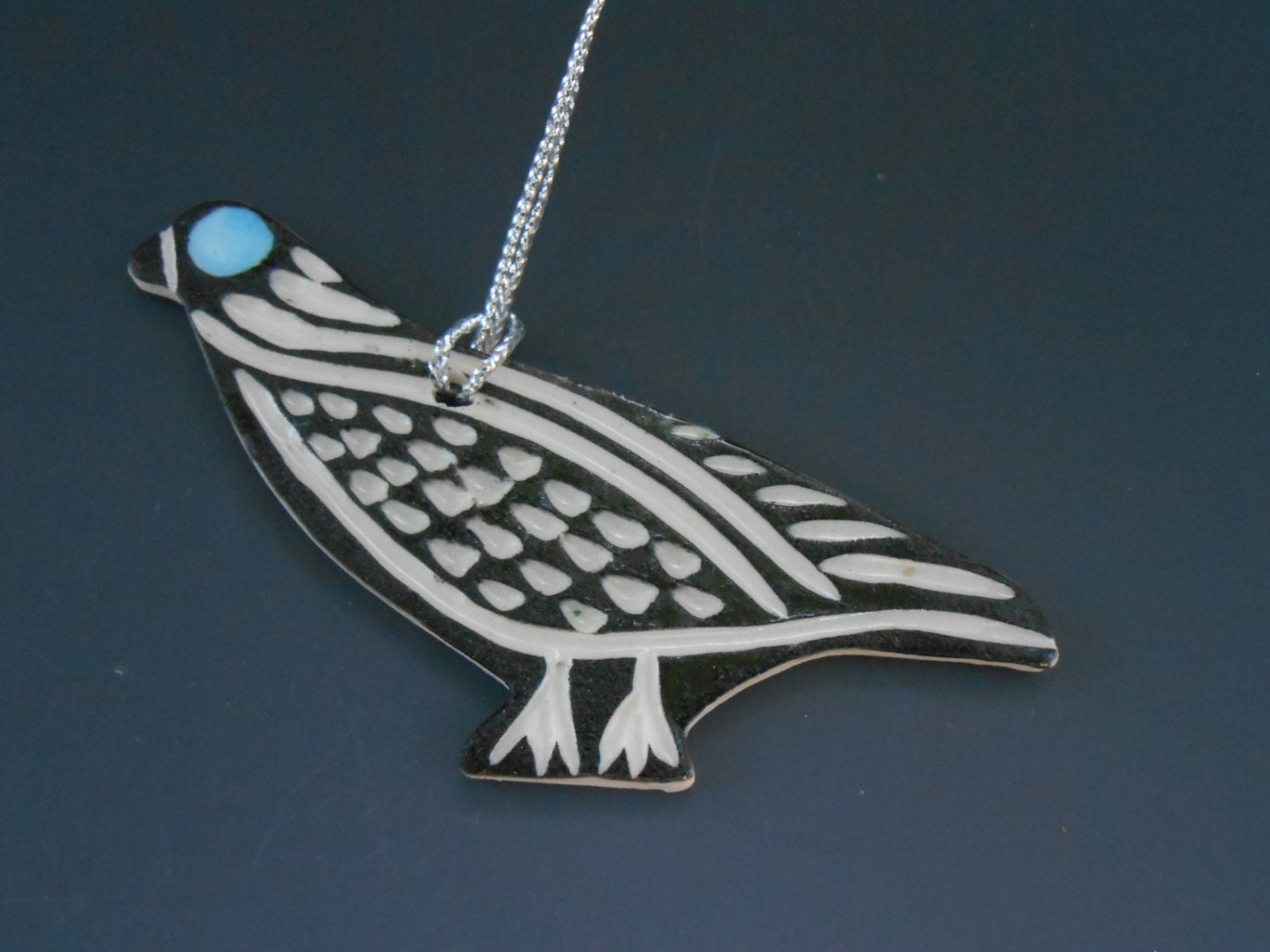 Porcelain Bird Ornament