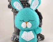 Stabby Bunny Keychain Plush Charm