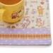 Large Cat Drink Coaster, Mug Rug, Large Size, Purple Coaster, Orange Coaster, Hndmade, Tabby Cat, Manx Cat, Siamese Cata