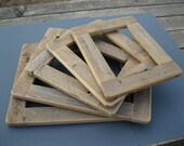 RESERVED for Cassie.. Barnwood PICTURE FRAMES.. rustic refined.. from reclaimed wood