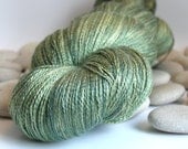 Dyed to Order - Hand Dyed Yarn Swiss Silk - Lace Weight, Variegated, 980yds - Moss