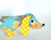 Stuffed Plush Wiener Dog Dachshund Soft Baby Toy Doll DOLORES