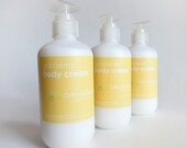 Gardenia Body Cream with Organic Aloe Leaf Juice and Shea Butter 8oz