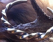 Asgard Forged Cuff in Sterling Silver