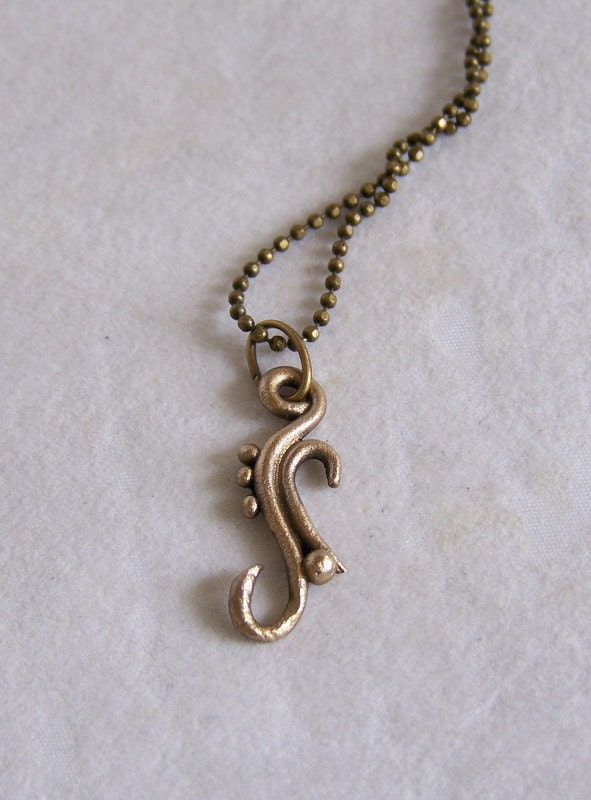 Bronze Pendant Necklace  BN030