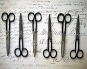 Instant Collection Lot of 6 Vintage Metal Scissors