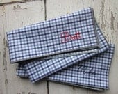 personalized mens' pocket square/handkerchief