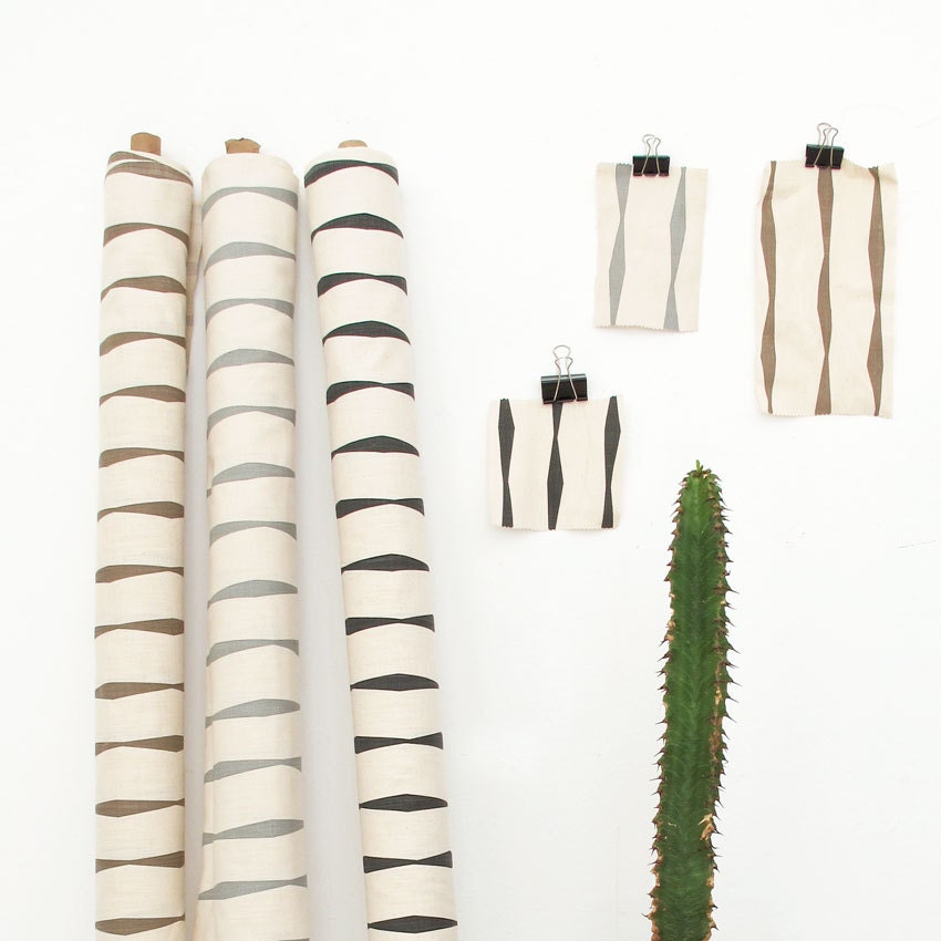 Fabric by the metre - Brancusi Stripe