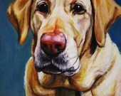 SPRING SALE Custom Pet Portrait 8"x10"