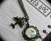Free Shipping Authentic Prague Map Necklace
