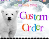 Custom Order for Carla Vinyl Banner 4x6