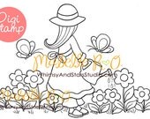 Digital Stamp: Welcome Spring
